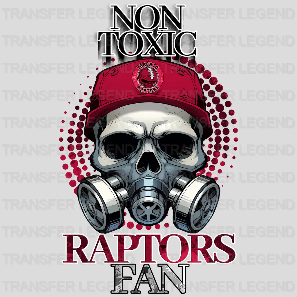 Toronto Raptors NBA Non Toxic Fan DTF Iron On Transfer