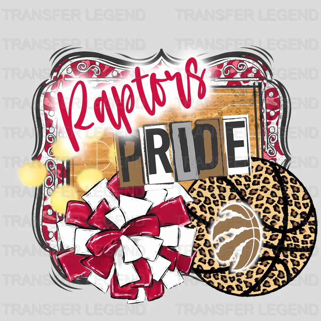Toronto Raptors NBA Raptors Pride DTF Iron On Transfer
