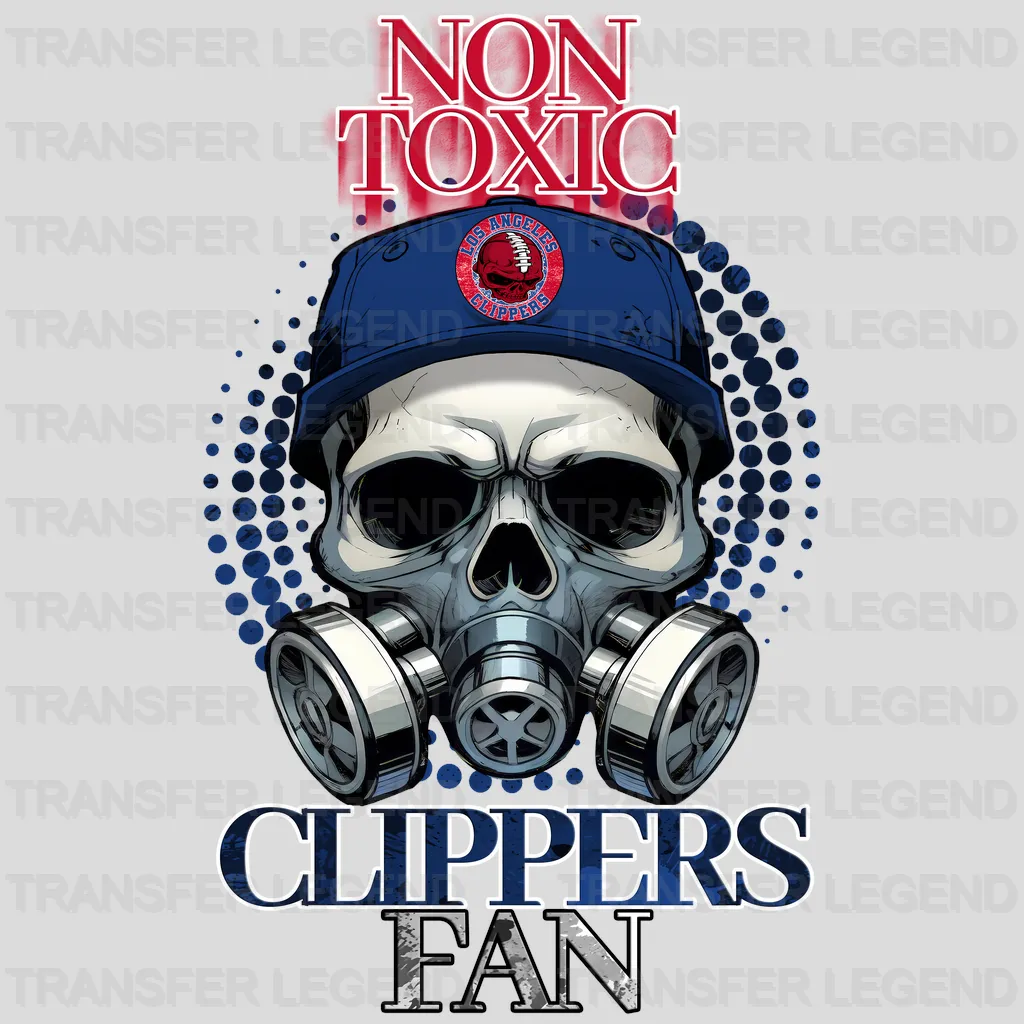 Los Angeles Clippers NBA Los Angeles Non Toxic Fan DTF Iron On Transfer