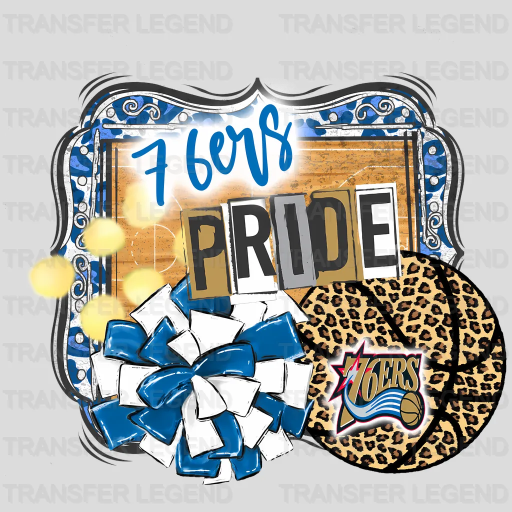 Philadelphia 76ers NBA 76Ers Pride DTF Iron On Transfer