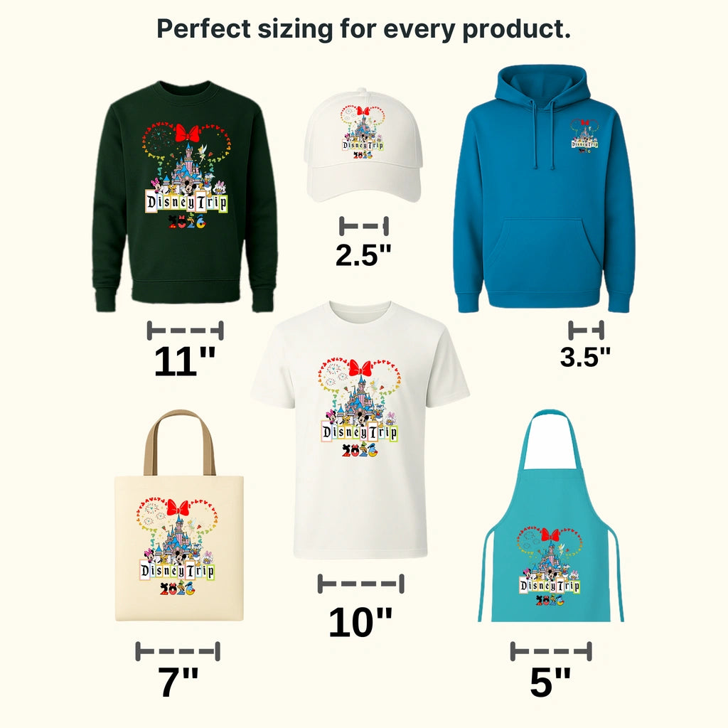 2026 Wonderland Cartoon Designs - DTF Heat Transfer