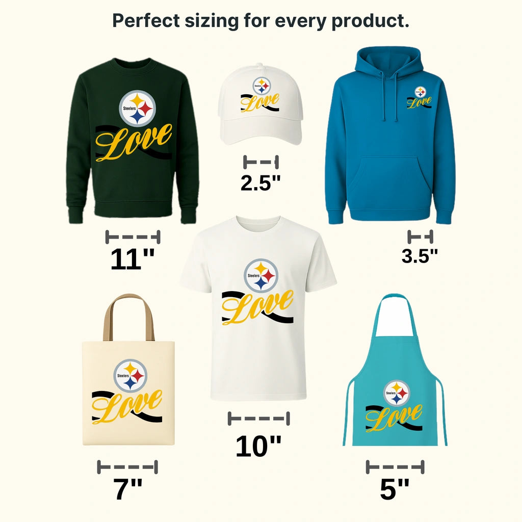 Pittsburgh Steelers crowned skull helmet with laurel accents, NFL design - DTF Heat Transfer