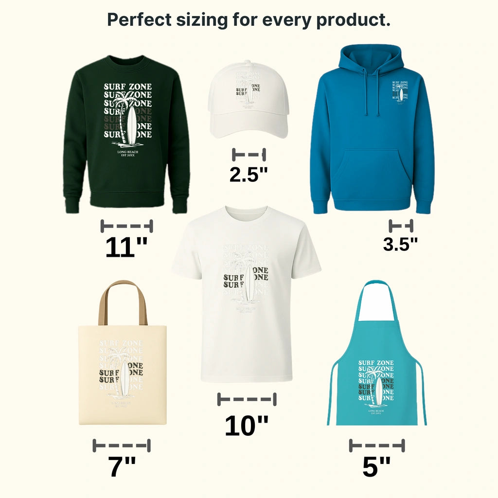 Surf One Surfing Design - DTF Heat Transfers
