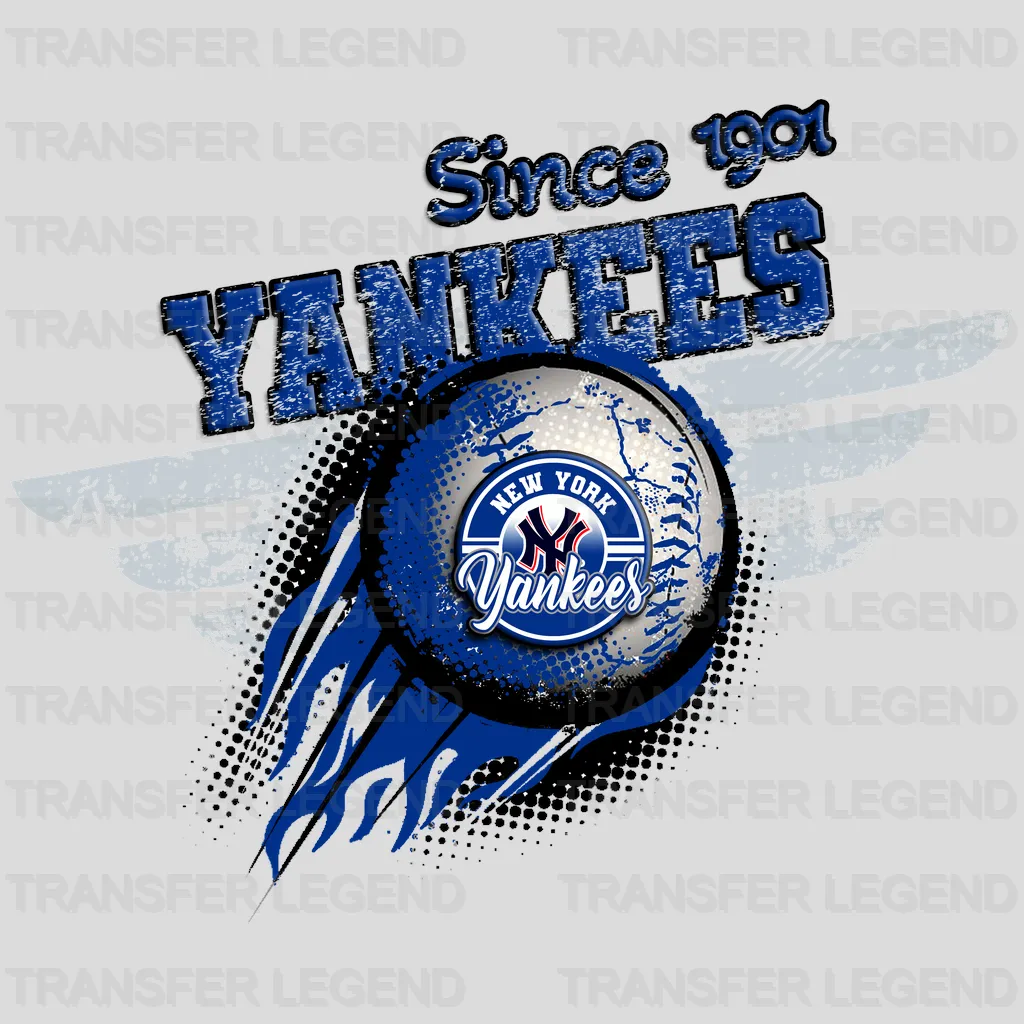 New York Yankees MLB New York Since 1903 DTF Iron On Transfer