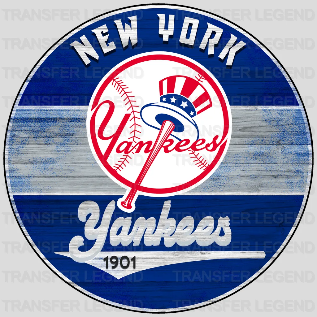 New York Yankees MLB New York Est 1903 DTF Iron On Transfer