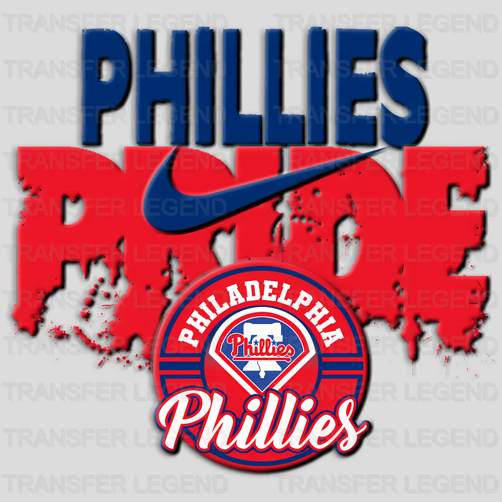 Philadelphia Phillies MLB Phillies Pride DTF Iron On Transfer