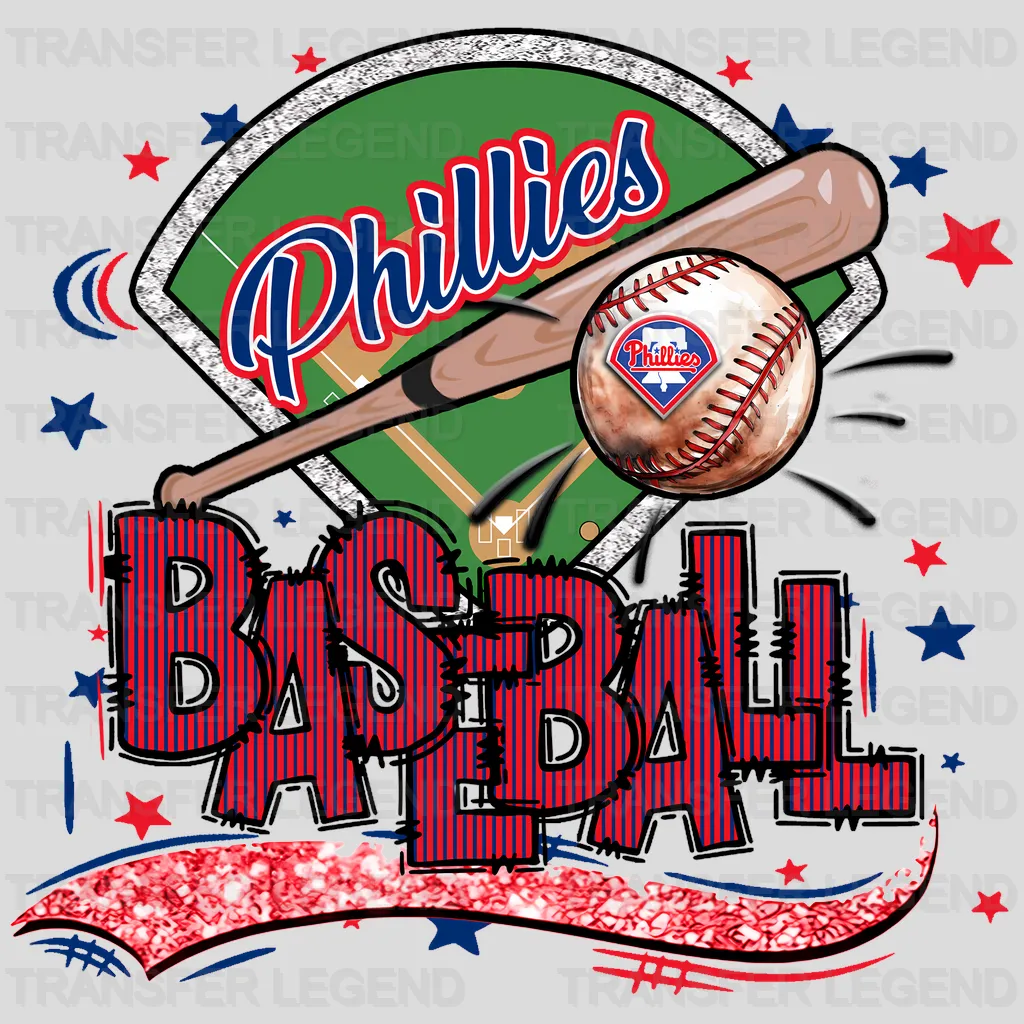 Philadelphia Phillies MLB DTF Iron On Transfer