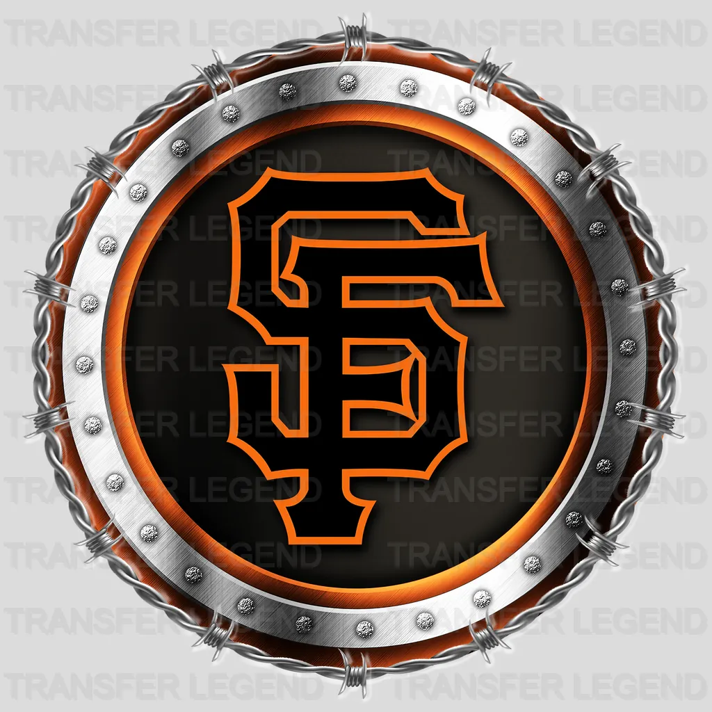San Francisco Giants MLB Vintage Typography Logo - DTF Iron On Transfer