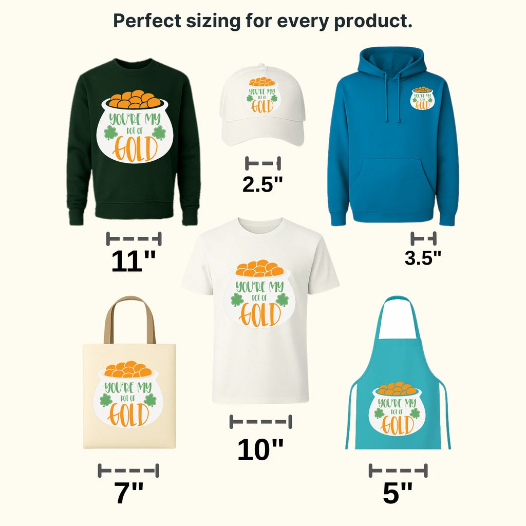 You're My Pot Of Gold St. Patrick's Day Design - DTF heat transfer - transferlegend
