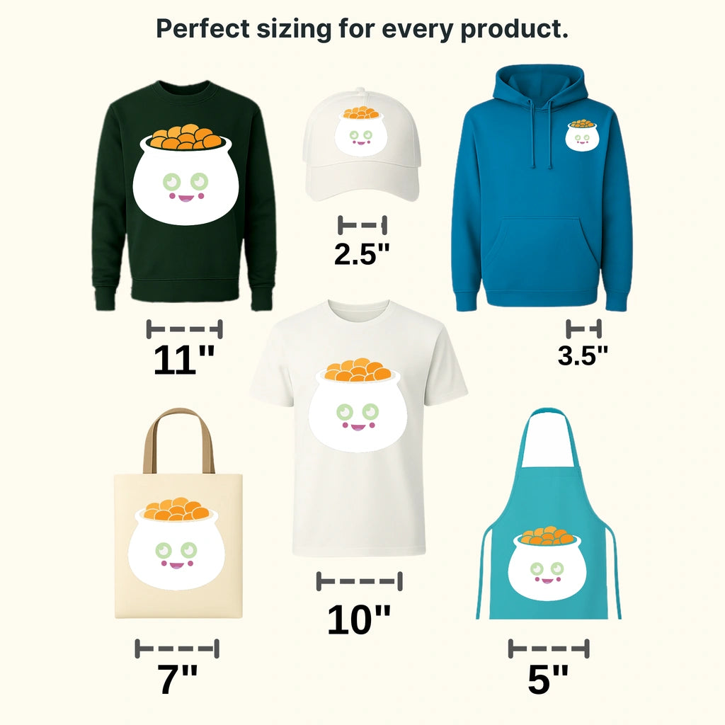 Smiley Pot Of Gold St. Patrick's Day Design - DTF heat transfer - transferlegend