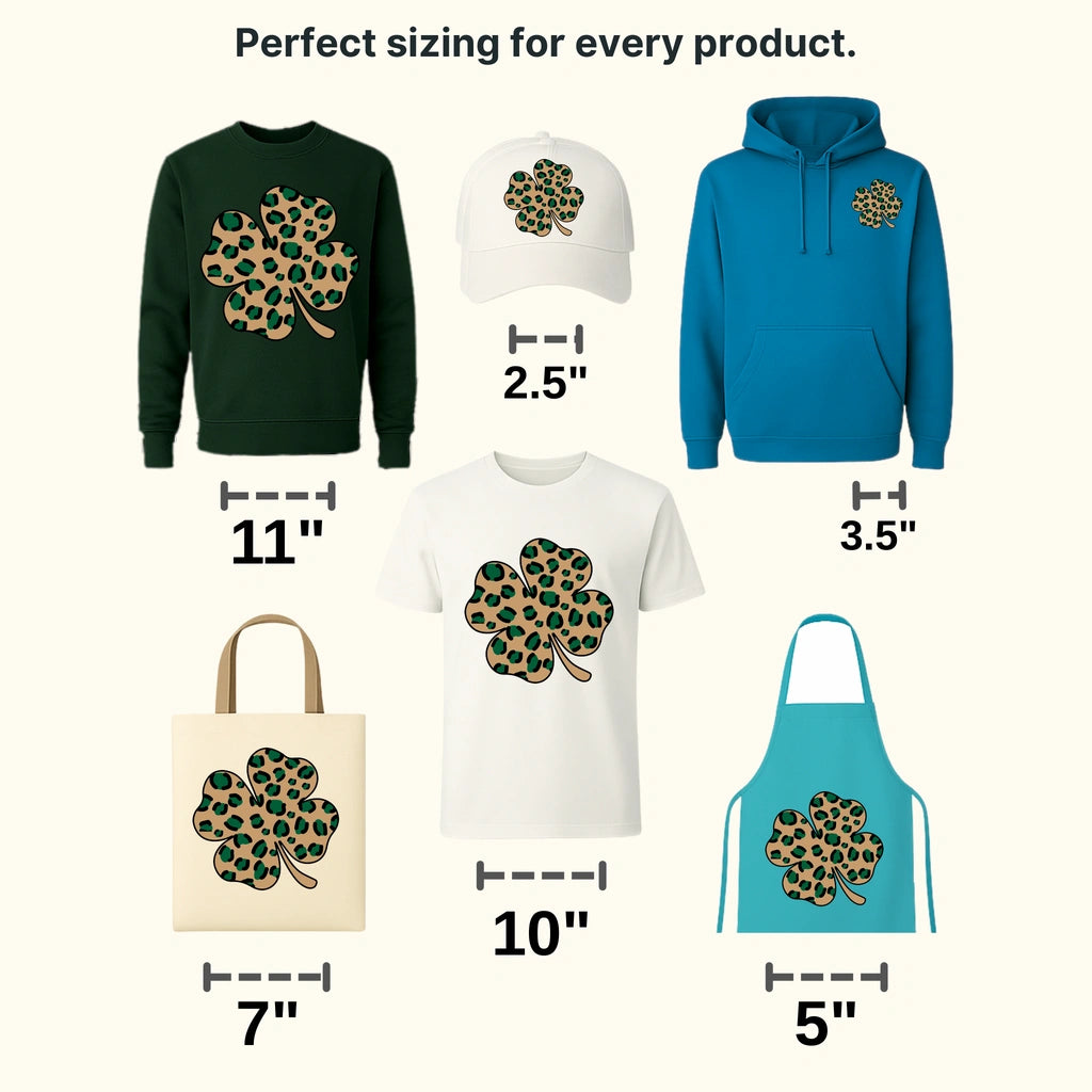 Clover St. Patrick's Day Design - DTF heat transfer - transferlegend