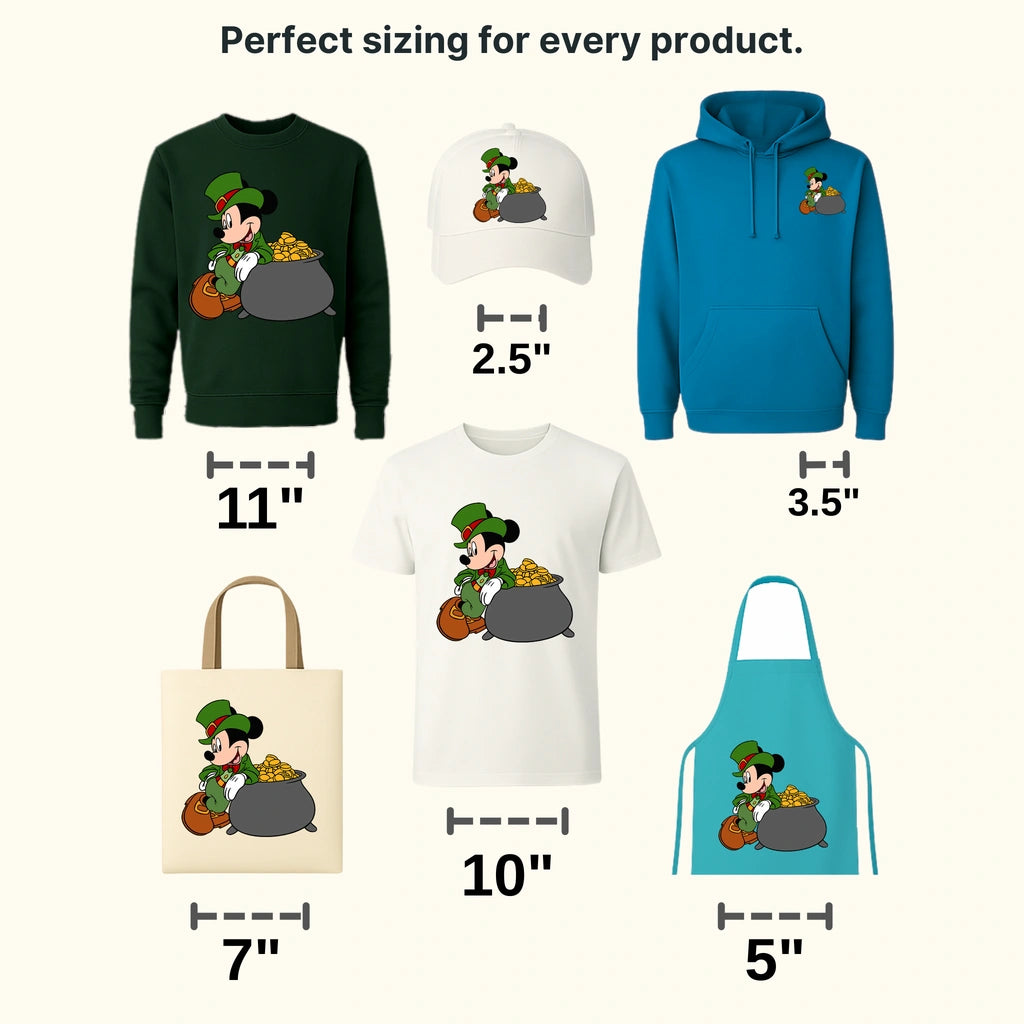 Cartoon St. Patrick's Day Design - DTF heat transfer - transferlegend