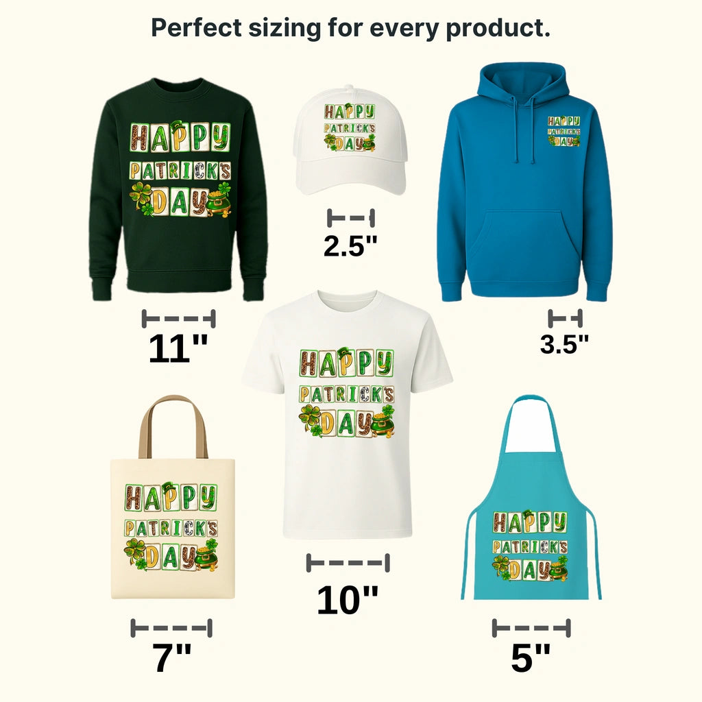 St. Patrick's Day Design - DTF heat transfer - transferlegend
