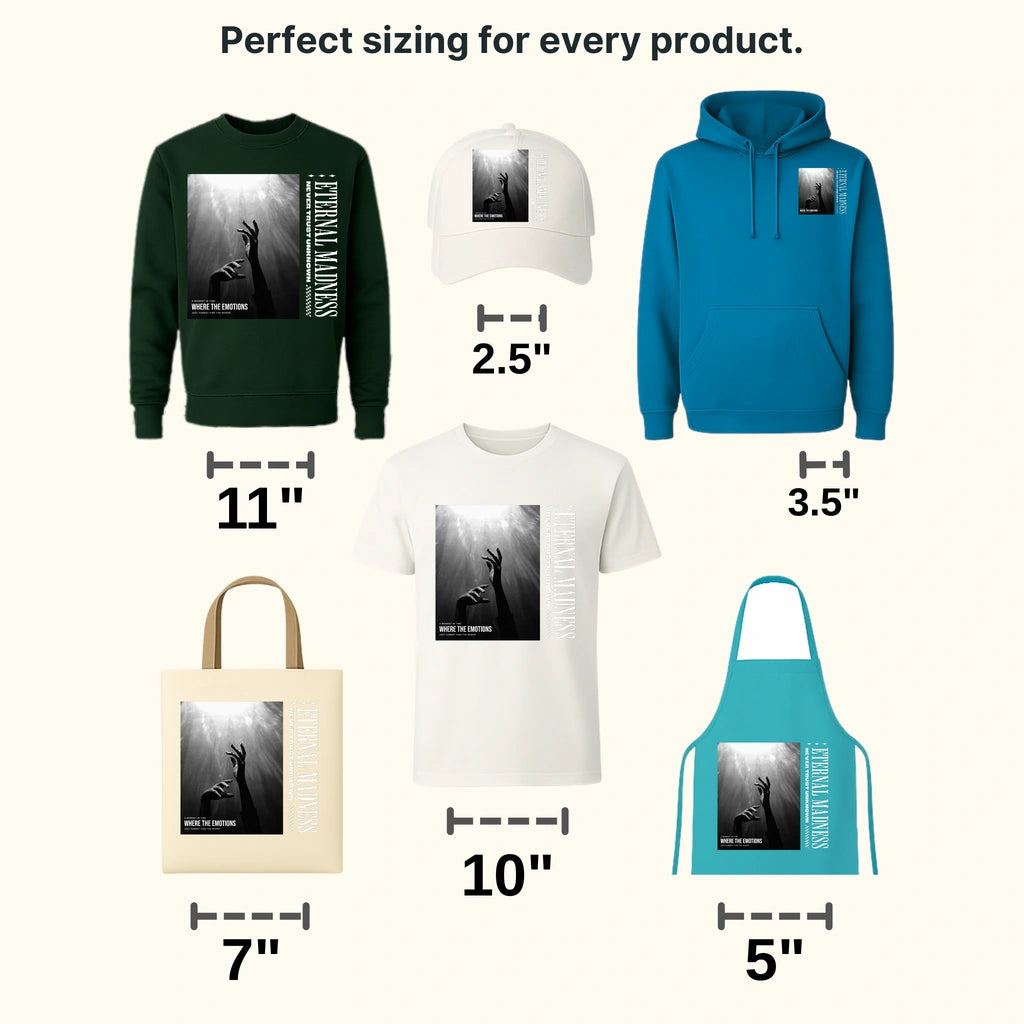 Where The Emotion Streetwear Design - DTF Heat Transfer - transferlegend
