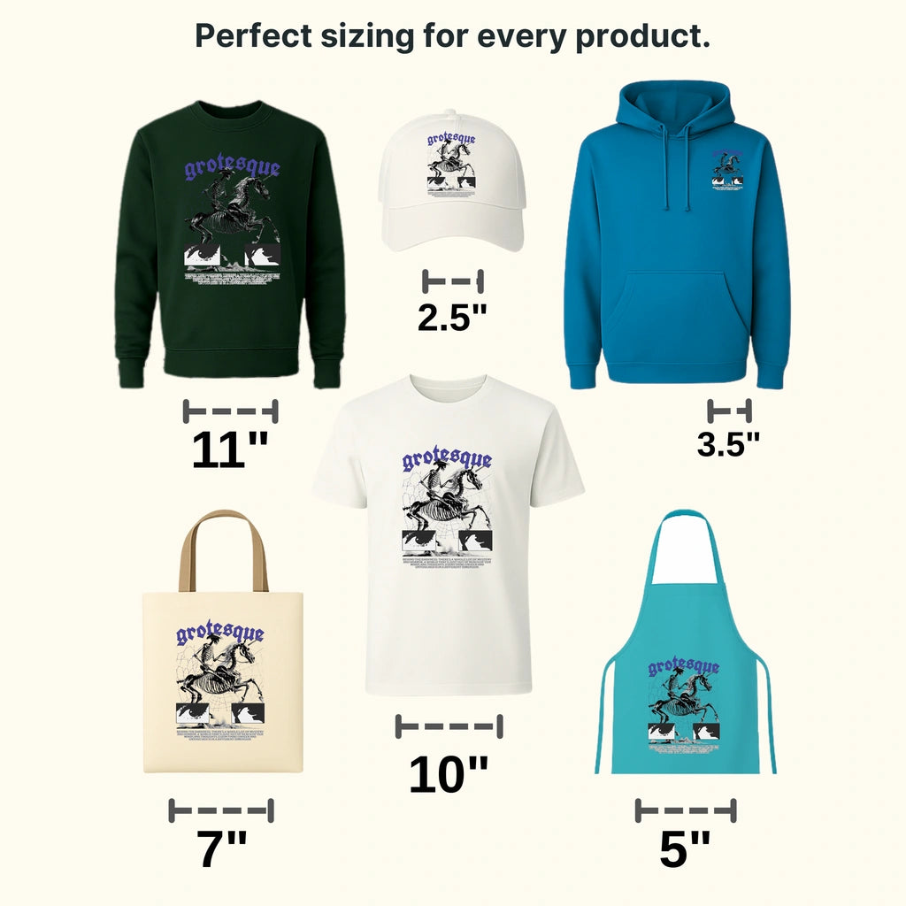 Grotesque Skull Streetwear Design - DTF Heat Transfer - transferlegend