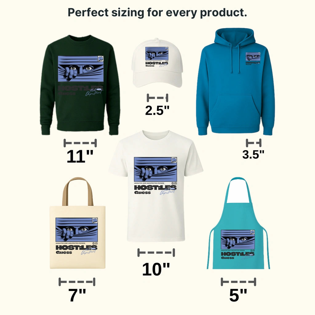 Hush Department Streetwear Design - DTF Heat Transfer - transferlegend