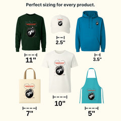 Undefeated Fearless Streetwear Design - DTF Heat Transfer - transferlegend