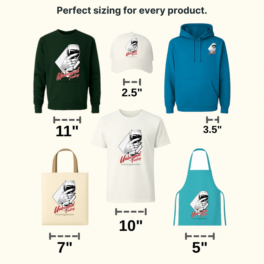 Unbound Feeling Streetwear Design - DTF Heat Transfer - transferlegend