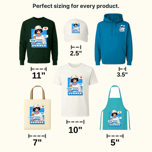 Summer Cartoon Streetwear Design - DTF Heat Transfer - transferlegend