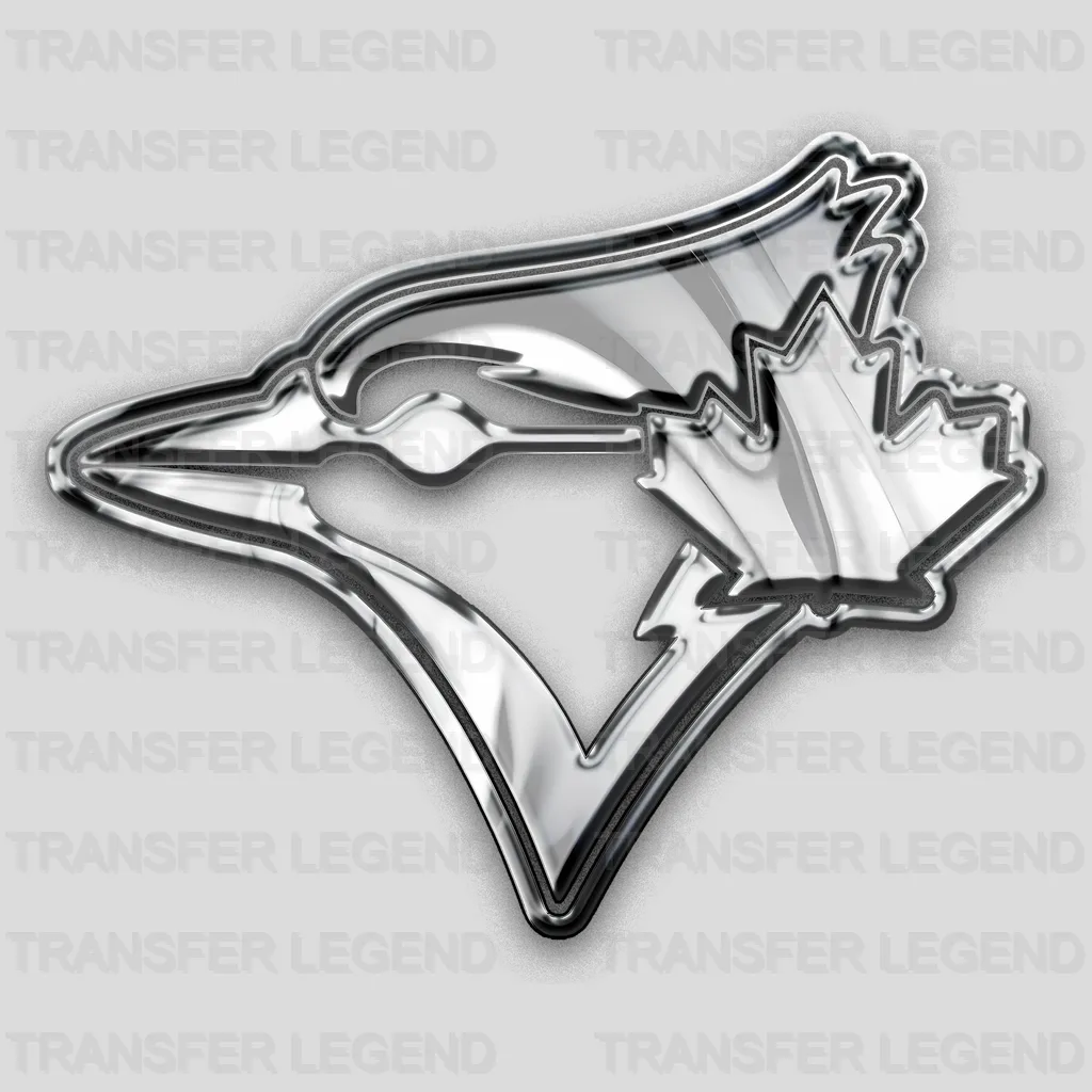 Toronto Blue Jays MLB Modern Maple Leaf Logo Emblem - DTF Iron On Transfer