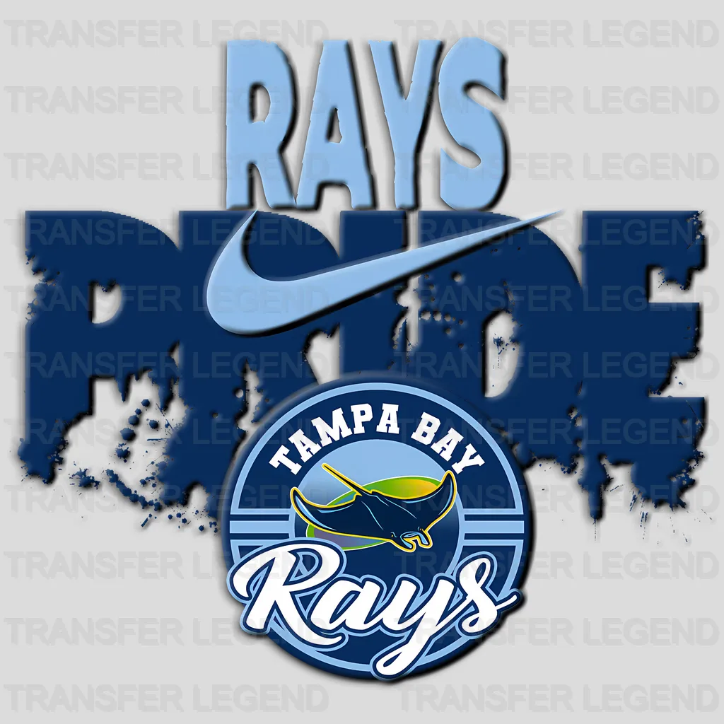 Tampa Bay Rays MLB Pride DTF Iron On Transfer