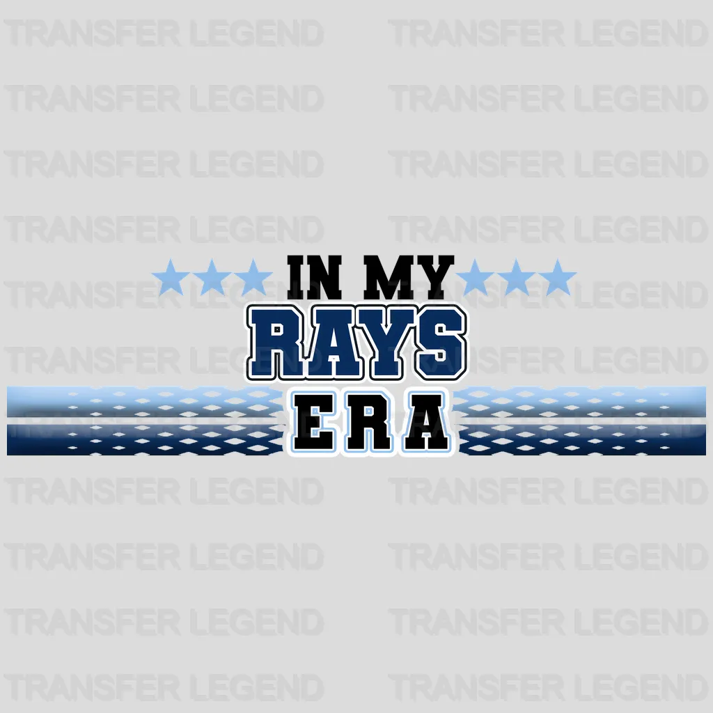 Tampa Bay Rays MLB Tampa Bay In My Rays Era DTF Iron On Transfer