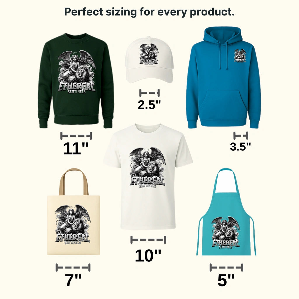 Ethereal Sentinels Streetwear Design - DTF Heat Transfer - transferlegend