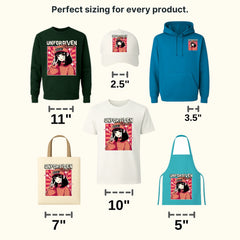 Unforgiven Sweet Streetwear Design - DTF Heat Transfer - transferlegend