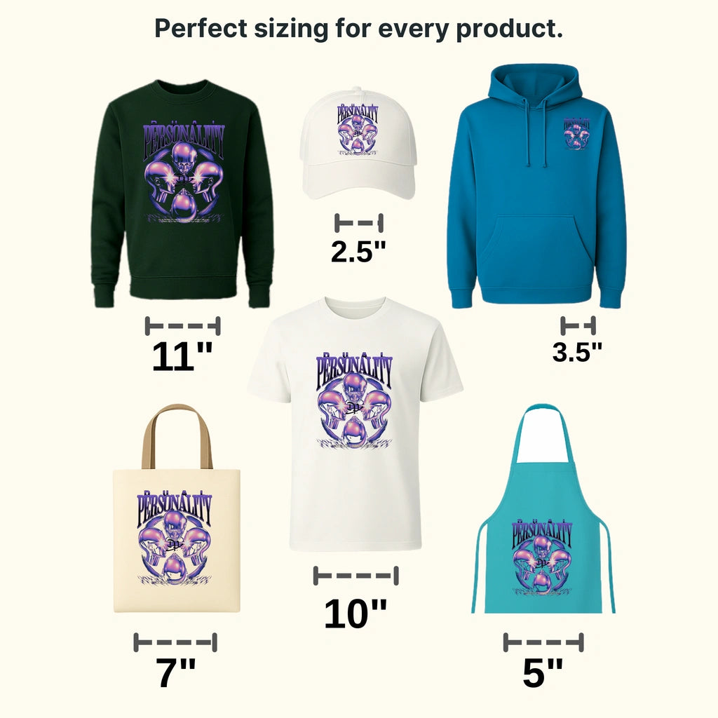 Dual Personality Streetwear Design - DTF Heat Transfer - transferlegend
