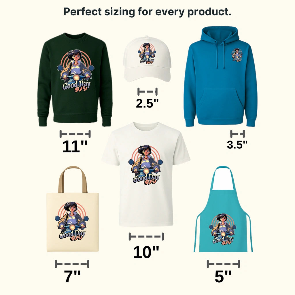 Good Day Streetwear Design - DTF Heat Transfer - transferlegend