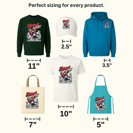 The Street Art Streetwear Design - DTF Heat Transfer - transferlegend