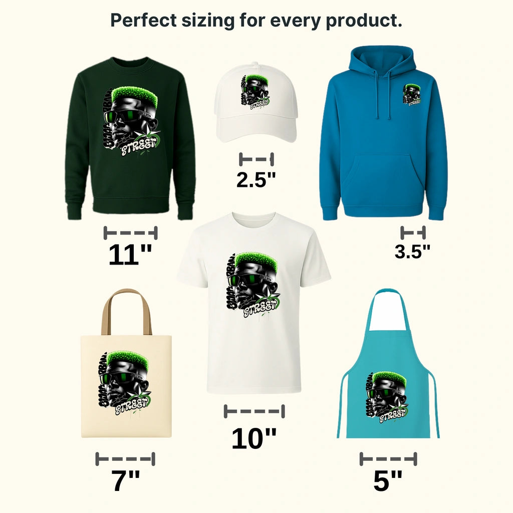 Green Street Streetwear Design - DTF Heat Transfer - transferlegend