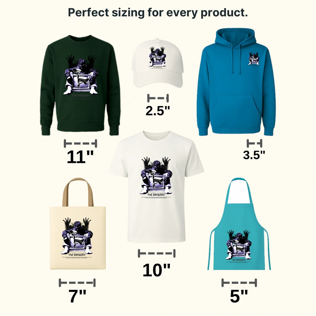 The Danger Streetwear Design - DTF Heat Transfer - transferlegend