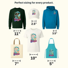 Under the Sun Streetwear Design - DTF Heat Transfer - transferlegend