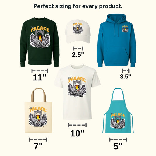 The Palace Streetwear Design - DTF Heat Transfer - transferlegend