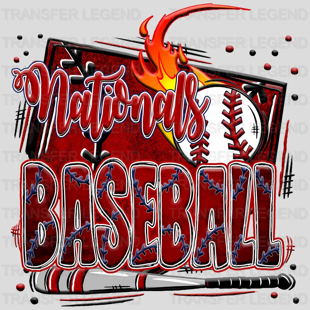 Washington Nationals MLB Nationals DTF Iron On Transfer