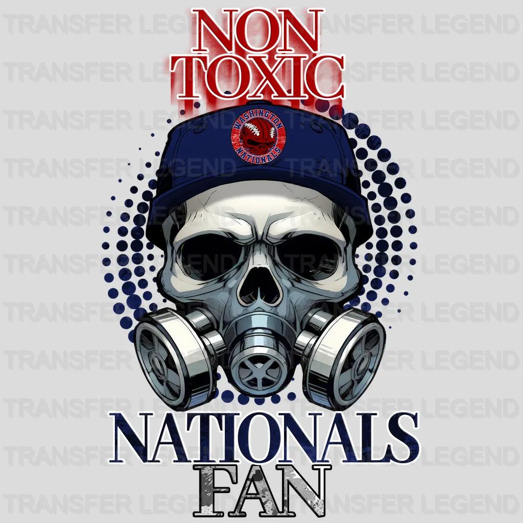 Washington Nationals MLB Love My Nationals DTF Iron On Transfer