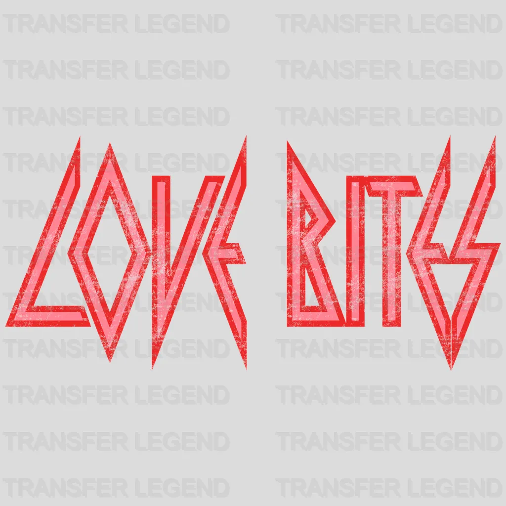 Love Bites Design - DTF heat transfer - transferlegend