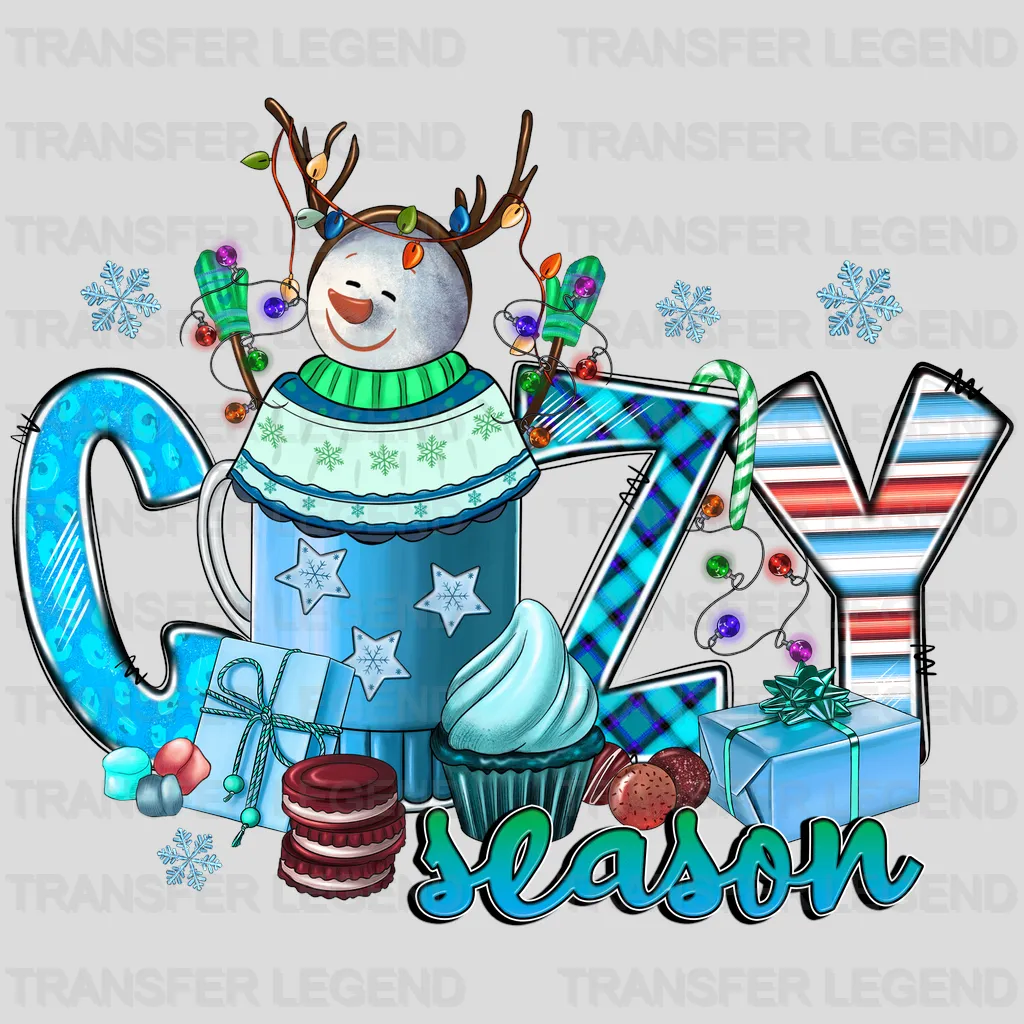 COZY SEASON Christmas Design - DTF heat transfer - transferlegend