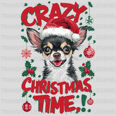 Crazy Time Christmas design - DTF Heat Transfer - transferlegend