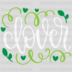 Clover St. Patrick's Day Design - DTF heat transfer - transferlegend