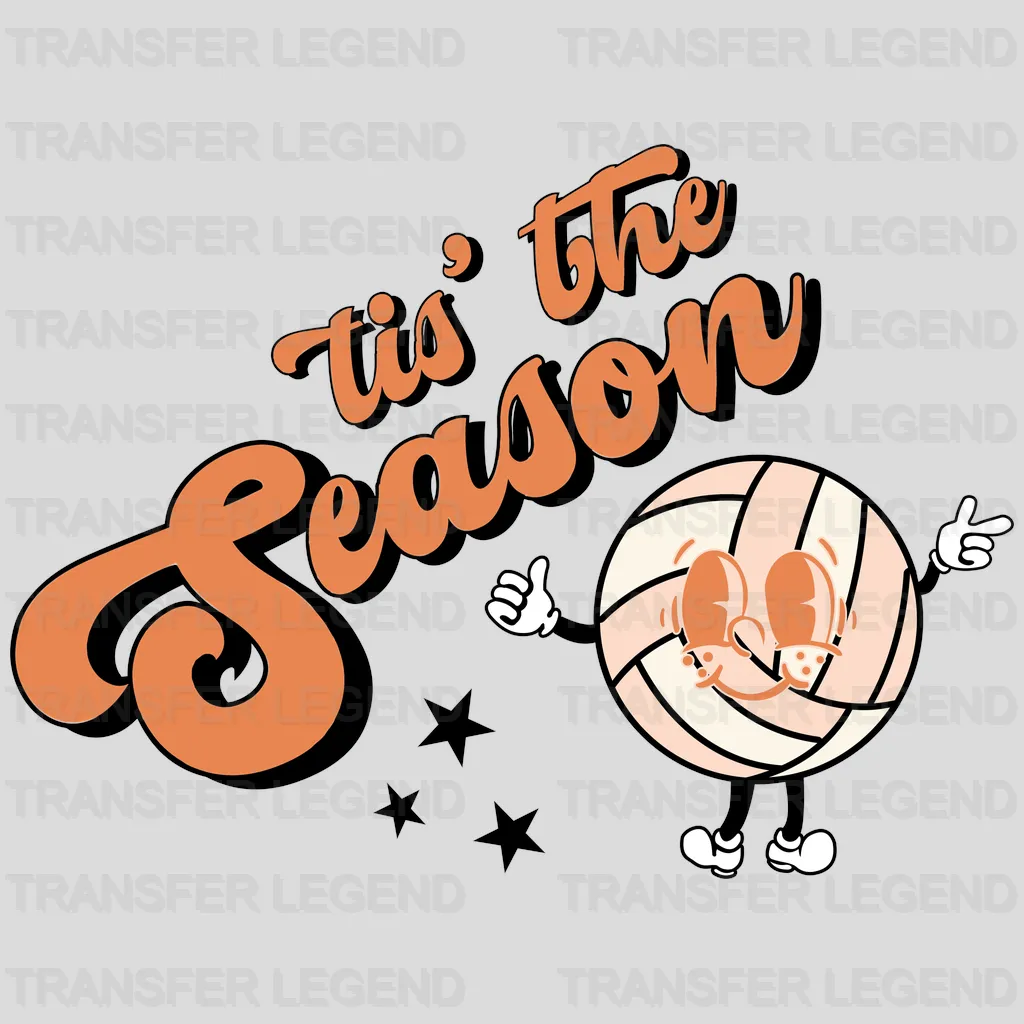 The Season Volleyball DTF Transfer - transferlegend