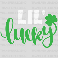 Lil' Lucky St. Patrick's Day Design - DTF heat transfer - transferlegend