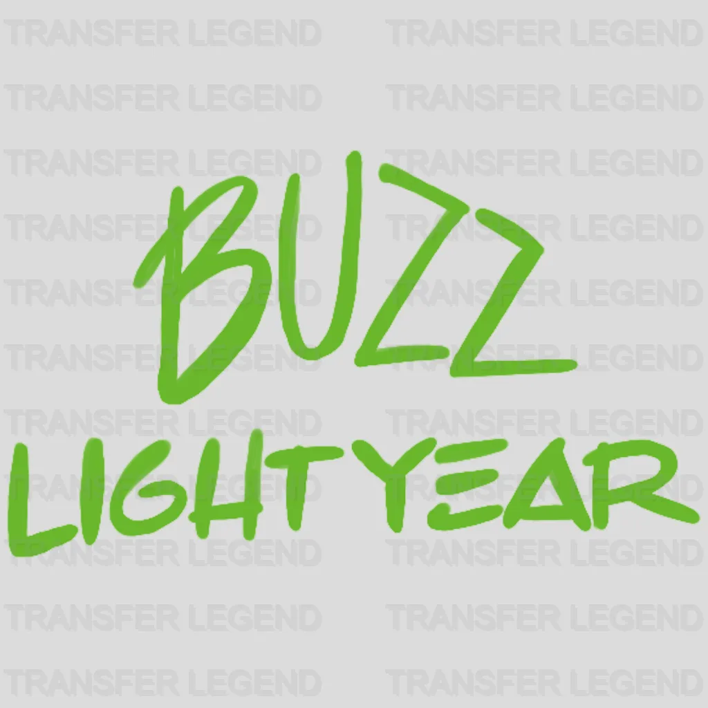 Character Buzz lightyear Design - DTF heat transfer - transferlegend