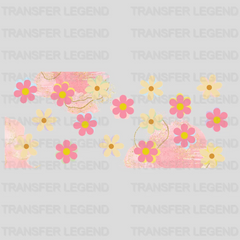 Flowers UV DTF Transfer Cup Wrap UV DTF Sticker - transferlegend