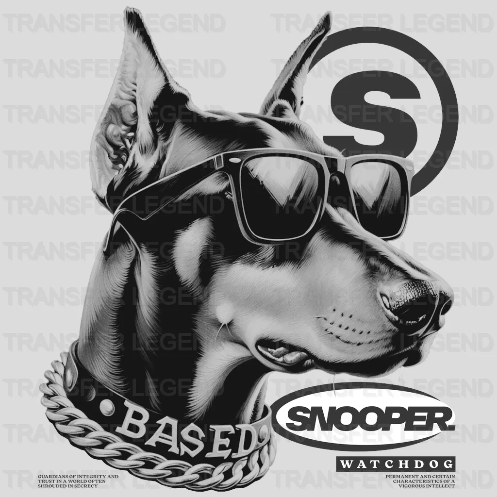 Snooper Watchdog Streetwear Design - DTF Heat Transfer - transferlegend