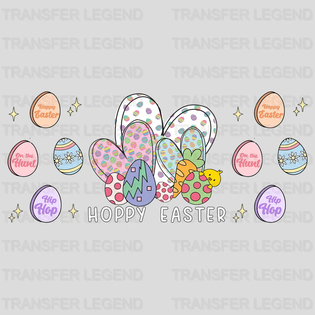 Hoppy Easter UV DTF Transfer Cup Wrap UV DTF Sticker - transferlegend