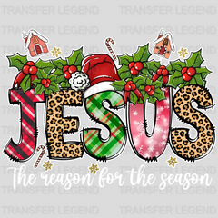 REASON FOR THE SEASON, Christmas Design - DTF heat transfer - transferlegend