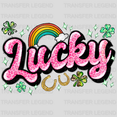 Lucky St. Patrick's Day Design - DTF heat transfer - transferlegend