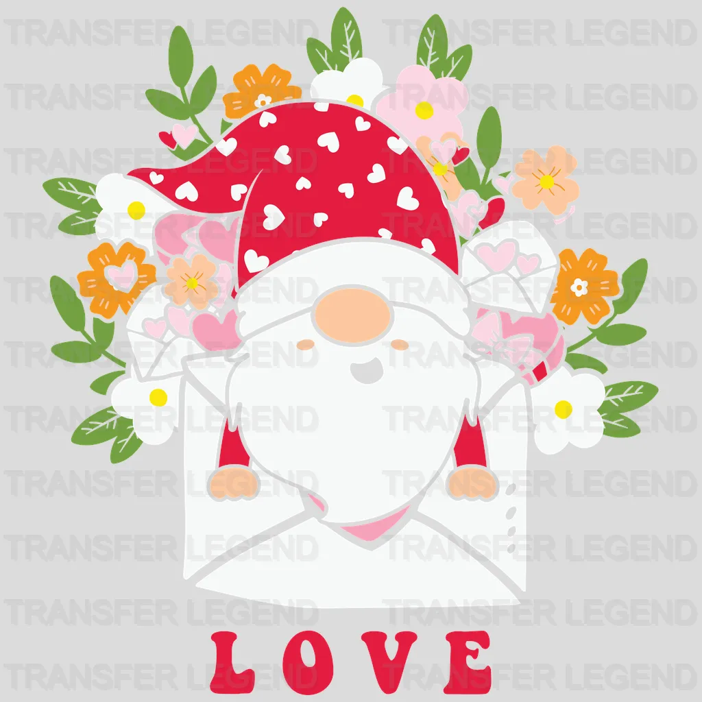 COLORFUL FLORAL LOVE - DTF heat transfer - transferlegend